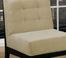 Dupont 203 Armless Chair in Taupe Microfiber - Armen Living - LCDU203SIMFTO
