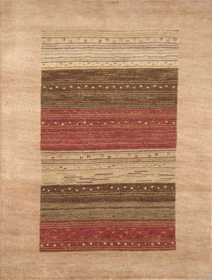Eastern Weavers Adeline Hand Tufted Modern Rug in Peach