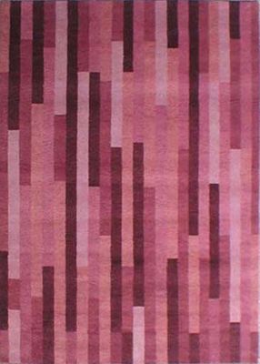 Eastern Weavers Arzu Deep Pink Hand Tufted Wool Rug