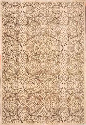 Eastern Weavers Preston Beige Brown Wool Rug