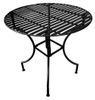 Easy to Assemble Patio Table - Round Black - Pangaea Home and Garden Furniture - FM-C4125RD-K