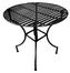Easy to Assemble Patio Table - Round Black - Pangaea Home and Garden Furniture - FM-C4125RD-K