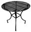 Easy to Assemble Patio Table - Round Black - Pangaea Home and Garden Furniture - FM-C4125RD-K