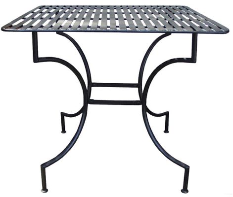 Easy to Assemble Patio Table - Square Pewter - Pangaea Home and Garden Furniture - FM-C4125