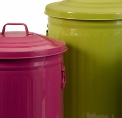 Edison Brights Storage Cans (Set of 4) - IMAX - 44095-4