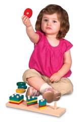 Educational Toy - 1 to 4 Sorter in Multi - Guidecraft - G6704
