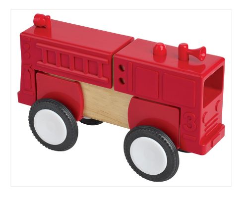 Educational Toy - Block Mates Community Vehicles in Multi - Guidecraft - G7604