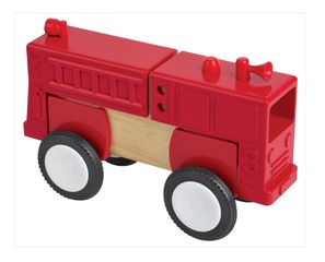 Educational Toy - Block Mates Community Vehicles in Multi - Guidecraft - G7604