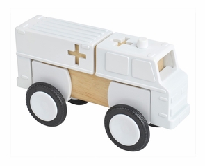 Educational Toy - Block Mates Community Vehicles in Multi - Guidecraft - G7604