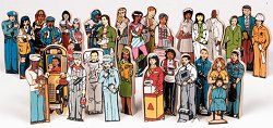 Educational Toy - Complete Career Id Kit (30/set) - Guidecraft - G166