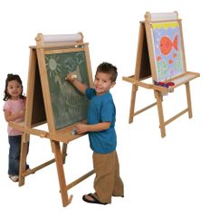 Educational Toy - Deluxe Wood Easel - KidKraft Furniture - 62005