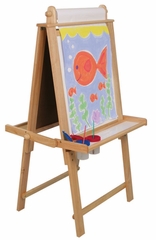 Educational Toy - Deluxe Wood Easel - KidKraft Furniture - 62005