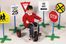 Educational Toy - Drive-time Signs (Set Of 6) - Guidecraft - G3060