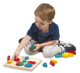 Educational Toy - Fraction Action Board in Multi - Guidecraft - G6701