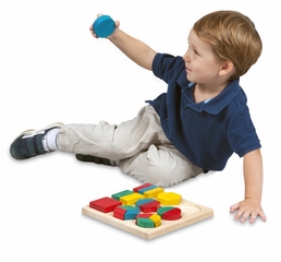 Educational Toy - Fraction Action Board in Multi - Guidecraft - G6701