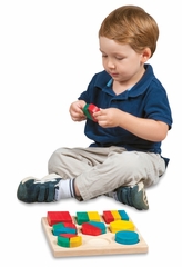 Educational Toy - Fraction Action Board in Multi - Guidecraft - G6701
