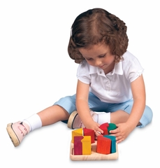 Educational Toy - Fraction Pairs in Multi - Guidecraft - G6706