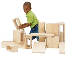 Educational Toy - Jr Hollow Blocks - Guidecraft - G97080