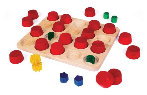 Educational Toy - Memory Caps in Multi - Guidecraft - G6710