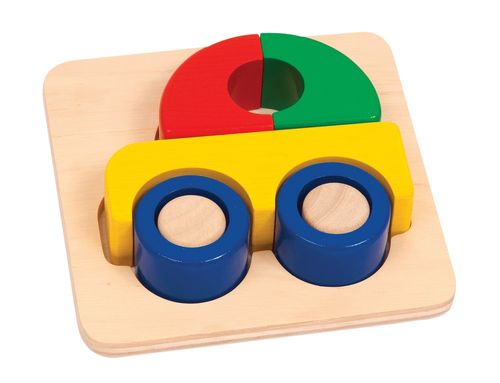 Educational Toy - Primary Puzzles Car in Multi - Guidecraft - G2022
