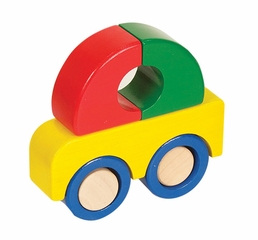 Educational Toy - Primary Puzzles Car in Multi - Guidecraft - G2022