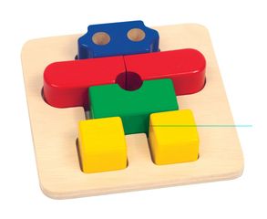 Educational Toy - Primary Puzzles Robot in Multi - Guidecraft - G2019