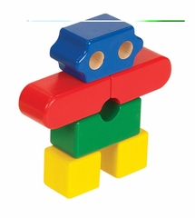 Educational Toy - Primary Puzzles Robot in Multi - Guidecraft - G2019