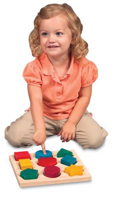 Educational Toy - Shape and Color Sorter in Multi - Guidecraft - G6703