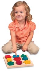 Educational Toy - Shape and Color Sorter in Multi - Guidecraft - G6703