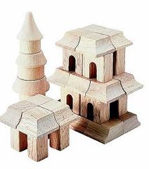 Educational Toy - Table Top Oriental Blocks - Guidecraft - G6102