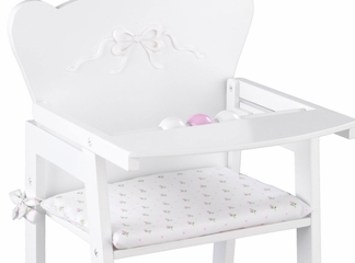Educational Toy - Tiffany Bow Doll High Chair - KidKraft Furniture - 61111
