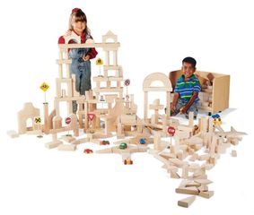 Educational Toy - Unit Blocks (170 Pcs) - Guidecraft - G93406