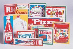 Educational Toy - Wooden Grocery Products - Guidecraft - G313