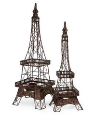 Eiffel Tower Accents (Set of 2) - IMAX - 12369-2