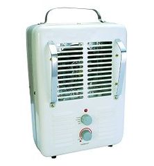 Electric Heater - Milkhouse Style Utility Heater with Plug - Seasons Comfort - EUH322