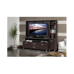Element 56" Wall Unit with 1 Bookcase Tower - Nexera Furniture