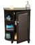 Ellsworth Floor Cabinet with Side Shelves in Espresso - RiverRidge - 06-026