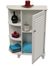 Ellsworth Floor Cabinet with Side Shelves in White - RiverRidge - 06-025