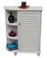 Ellsworth Floor Cabinet with Side Shelves in White - RiverRidge - 06-025