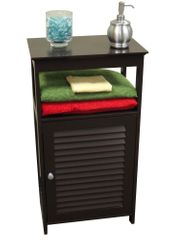 Ellsworth Single Door Floor Cabinet in Espresso - RiverRidge - 06-030