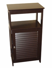 Ellsworth Single Door Floor Cabinet in Espresso - RiverRidge - 06-030