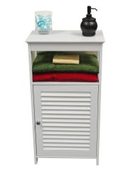 Ellsworth Single Door Floor Cabinet in White - RiverRidge - 06-029