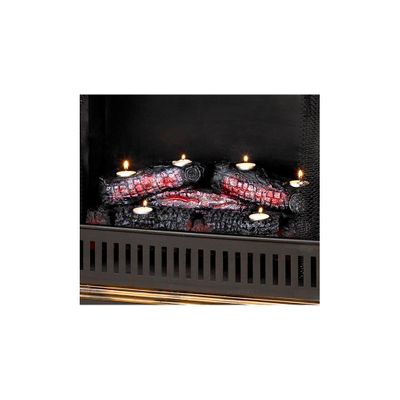 Ember Tealight Log - Holly and Martin