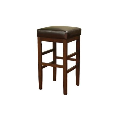 Empire Leather Stool in Sierra - American Hertiage - AH-126845SR-L11