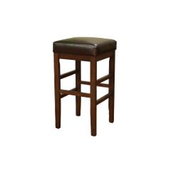 Empire Leather Stool in Sierra - American Hertiage - AH-126845SR-L11