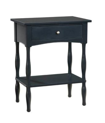 End Table in Black - Shaker Cottage - Alaterre - ASCA01BL