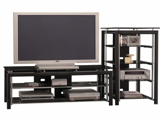 Entertainment Center for 60 Inch Flat Panel / Flat Screen TVs - Bush Furniture - ENTCEN-SET-2