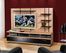 Entertainment Center Set 1 in Biscotti and Black - Eclipse Collection - Nexera Furniture - 400046