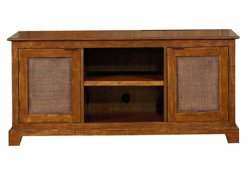 Entertainment Console in Soft Mahogany - Jamaican Bay - 5535-121