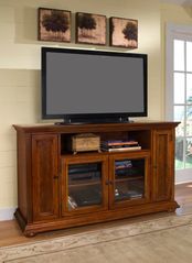 Entertainment Credenza in Warm Oak - Homestead - 5527-10